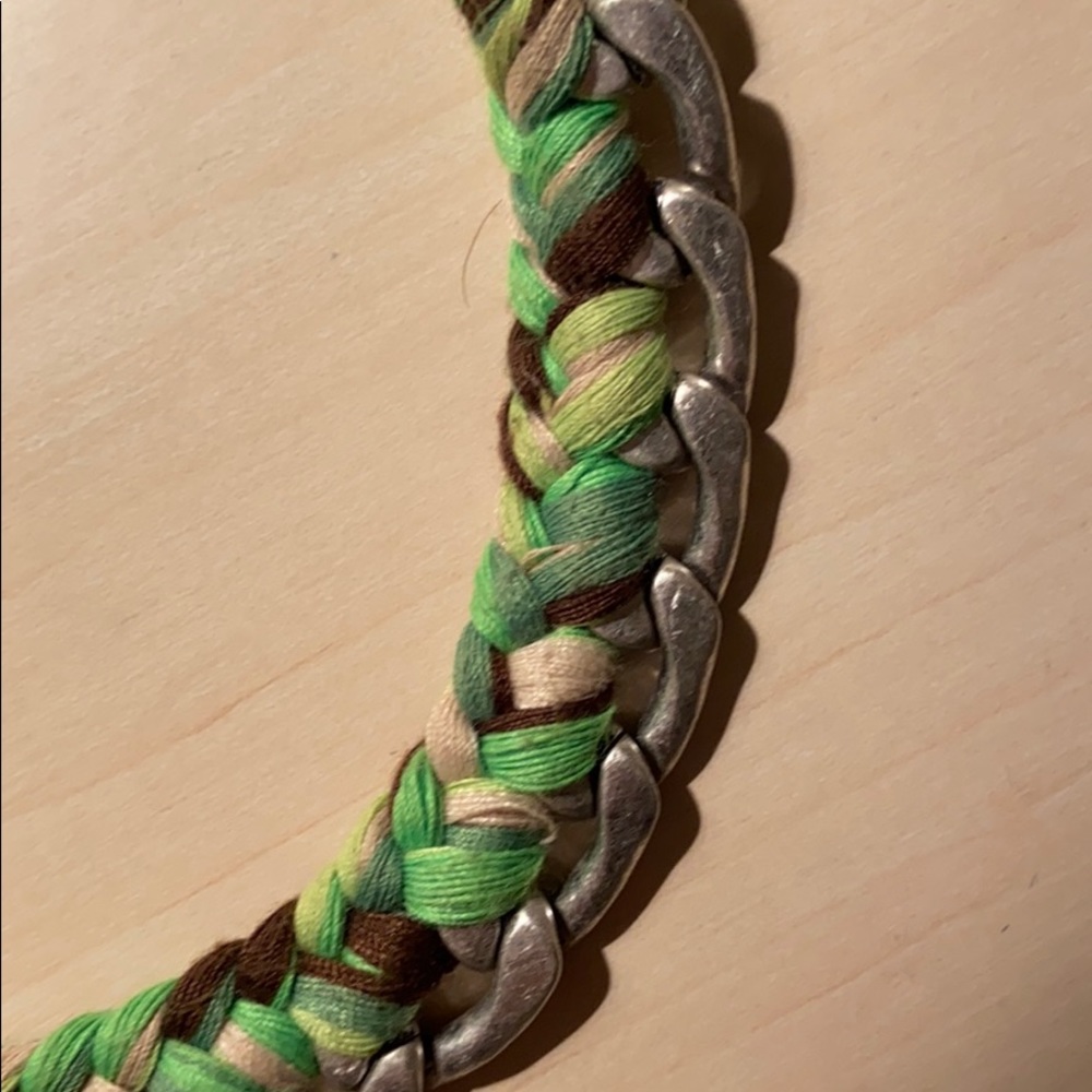 Braided Silver Bracelet - image 2